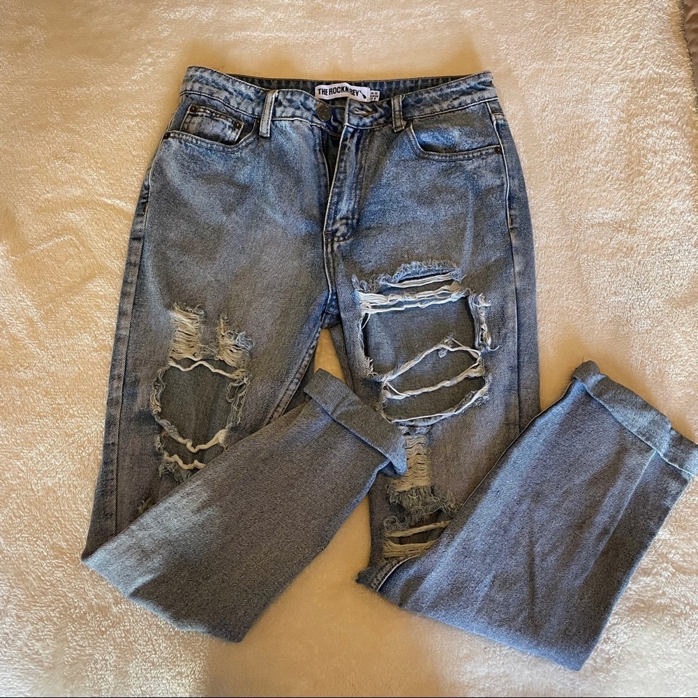 The Rockn Rev Distressed Jeans
